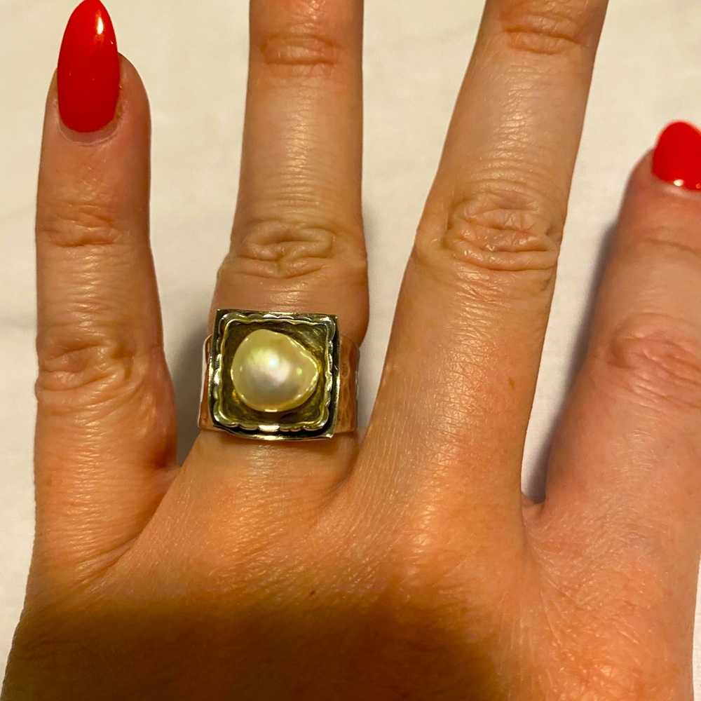 COPY - Silpada Sterling silver women’s pearl ring